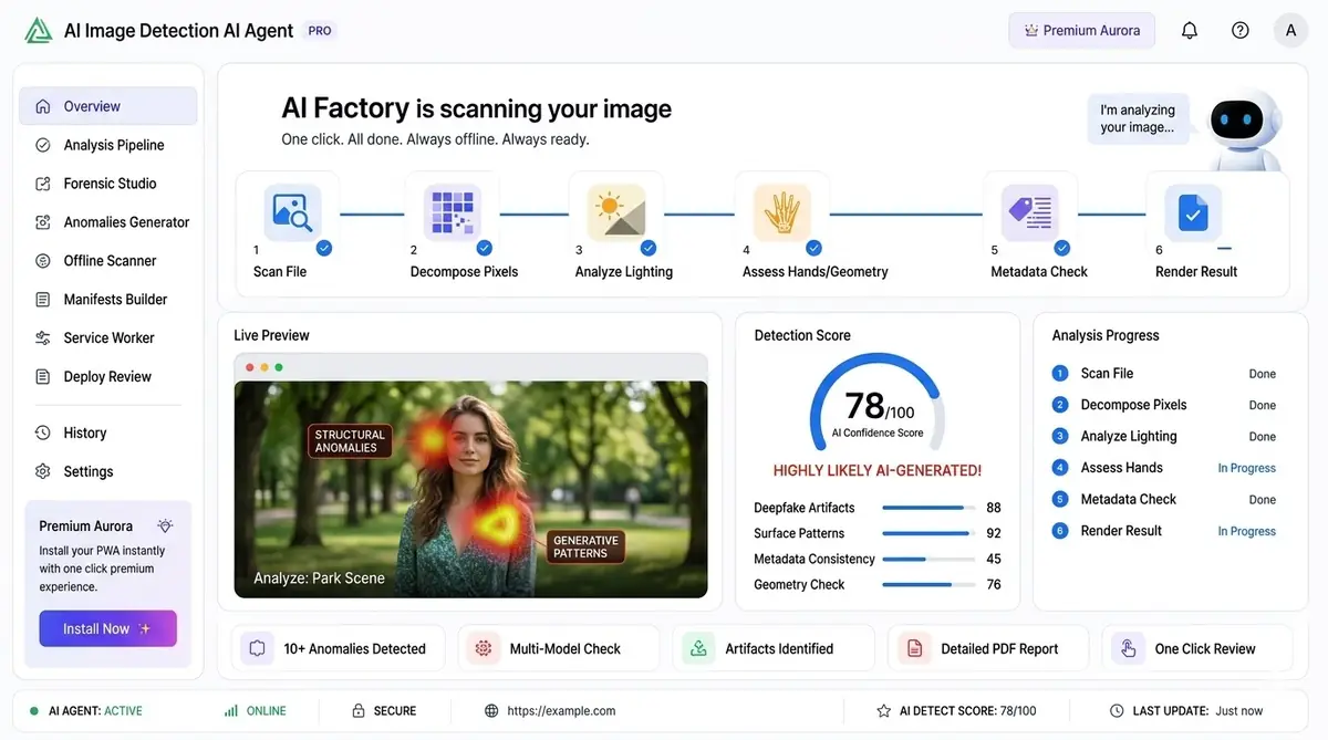 AI IoT integration platform — example of the AI tool dashboard software